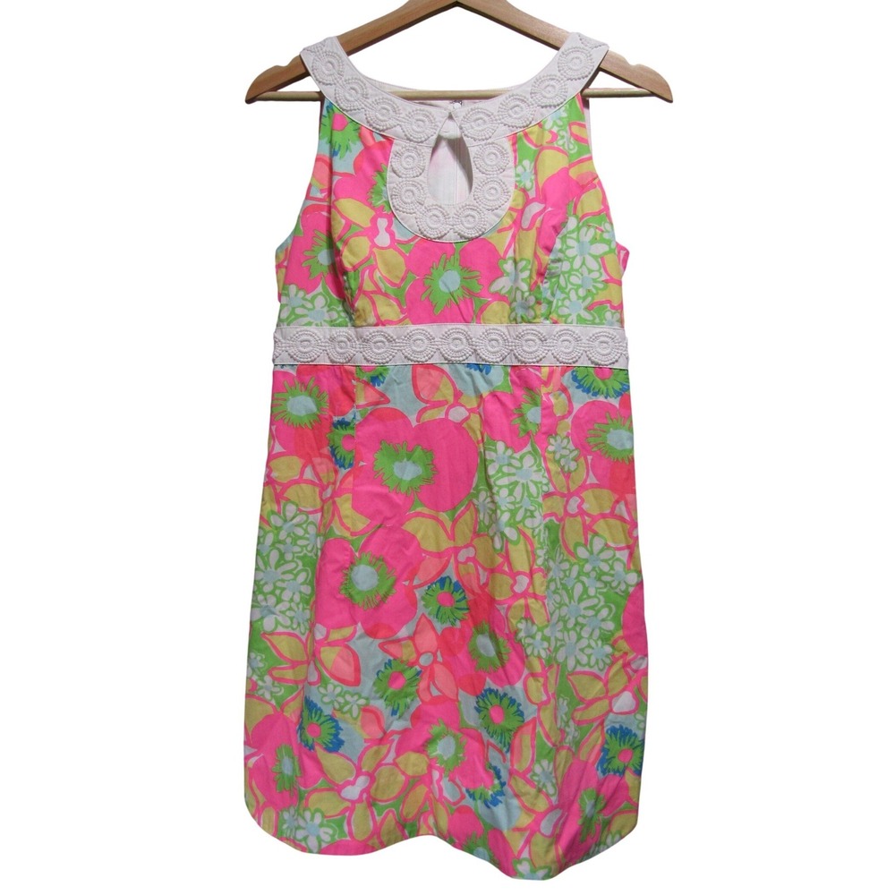 Lilly Pulitzer Ice Cream Social Shift Dress Resort Collection Pink Preppy 4